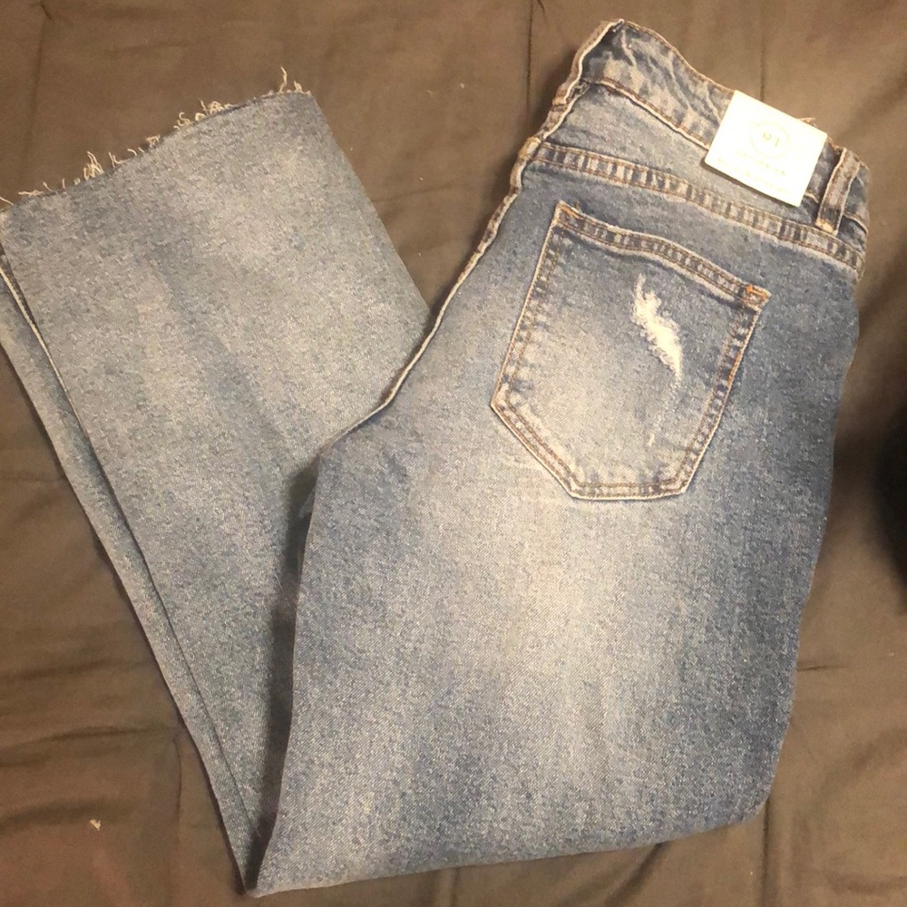 Cotton on Mid Rise Slim Straight Jeans